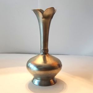 Vintage Hagness Pewter Bud Vase